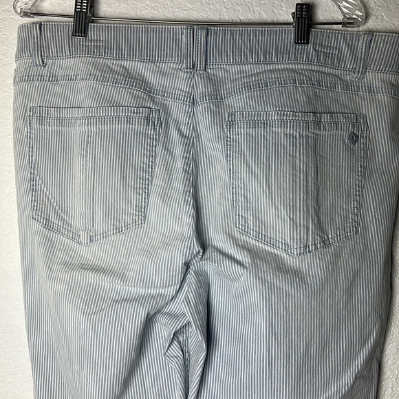 Democracy Pin striped Itty Bitty Boot Distressed Pant - Picture 13 of 13